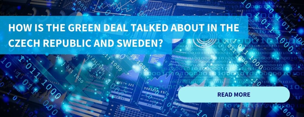 How Is the Green Deal Talked About in the Czech Republic and Sweden